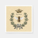 Search for queen bee napkins Vintage