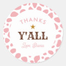 Search for pink cow print stickers Wild west