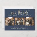 Search for navy gold save the dates Modern