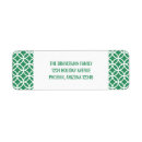 Search for diamond shape return address labels Contemporary
