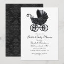 Search for goth baby invitations Carriage