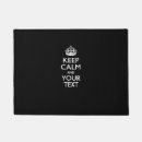 Search for crown doormats Keep calm