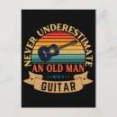 Search for cool guitar postcards Guitarist