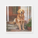 Search for golden retriever napkins Birthday