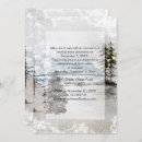 Search for fir tree wedding invitations Rustic