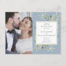 Search for love is patient invitations Dusty blue