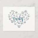 Search for beach party save the dates Engagement