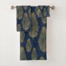 Search for damask pattern bath towels Navy blue