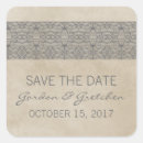 Search for lace save the date stickers Vintage