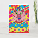 Search for funny pig birthday cards Children