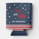 Search for red white blue can coolers Star