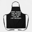Search for alone aprons Funny