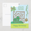 Search for mazes postcards Fun