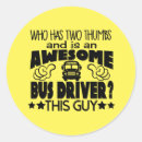Search for driver stickers School bus driver
