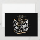 Search for she did it graduation invitations Student