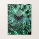 Search for electronic puzzles Green