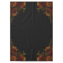 Search for black and orange tablecloths Fall