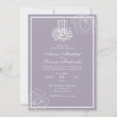 Search for lilac and white wedding invitations Elegant