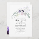 Search for violet baby shower invitations Floral