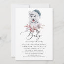Search for dog baby shower invitations Watercolor