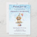 Search for cute puppy invitations Watercolor