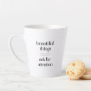 Search for beautiful things mugs Inspirational