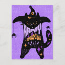 Search for retro cats postcards Spooky