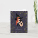 Search for romantic halloween cards Witch