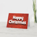 Search for 3d christmas cards Red and white