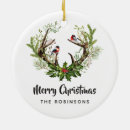 Search for horn christmas tree decorations Holly