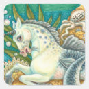 Search for white horse stickers Seahorse