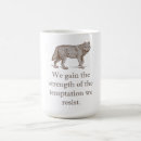 Search for strength mugs Wolf