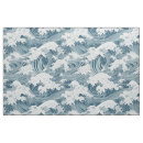 Search for japanese waves fabric Sea