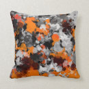 Search for orange and grey cushions Abstract