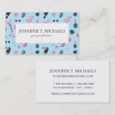 Search for pink flamingo business cards Summer