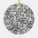 Search for white rose christmas tree decorations Flowers
