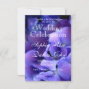 Search for black purple elegant wedding invitations Floral