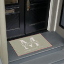 Search for sage green doormats Initial