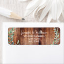 Search for rustic barn wedding return address labels Elegant