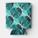 Search for palm leaves can coolers Illustration