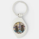 Search for christmas cat key rings Santa