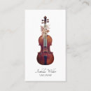 Search for music instructor business cards Teacher