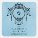Search for vintage blue stickers Antique