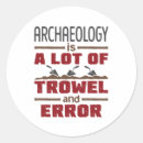 Search for errors stickers Archaeology