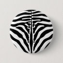 Search for zebra pattern badges Black