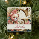 Search for letter g christmas tree decorations Floral