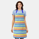 Search for turquoise stripes aprons Orange