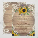 Search for cowgirl sweet 16 invitations Sunflowers
