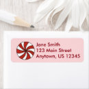Search for peppermint return address labels Candy