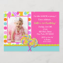 Search for sweet shoppe party invitations Colourful